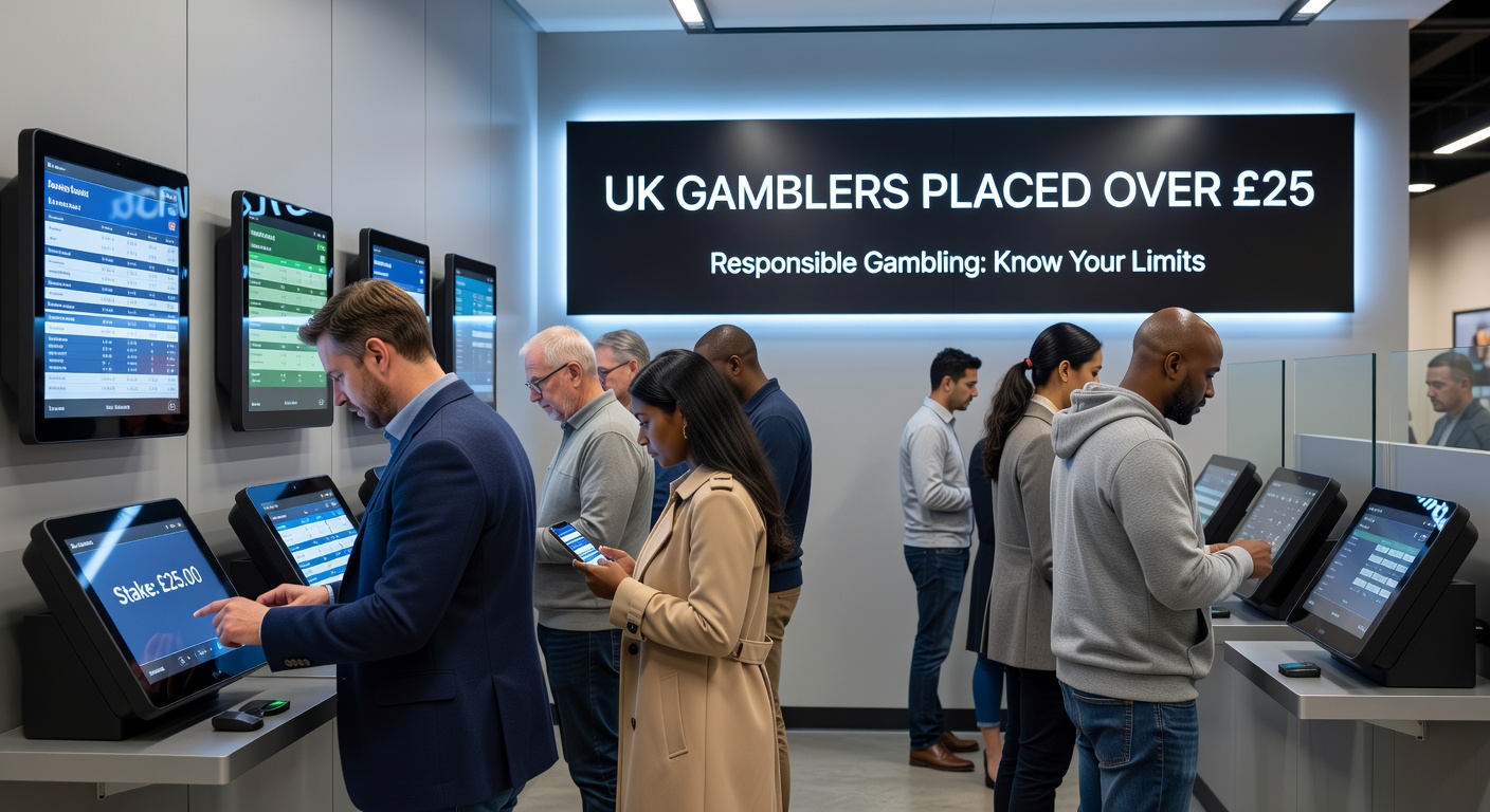 Close-up chart illustrating year-on-year growth in UK online slots revenue and wagering volumes despite implemented stake restrictions