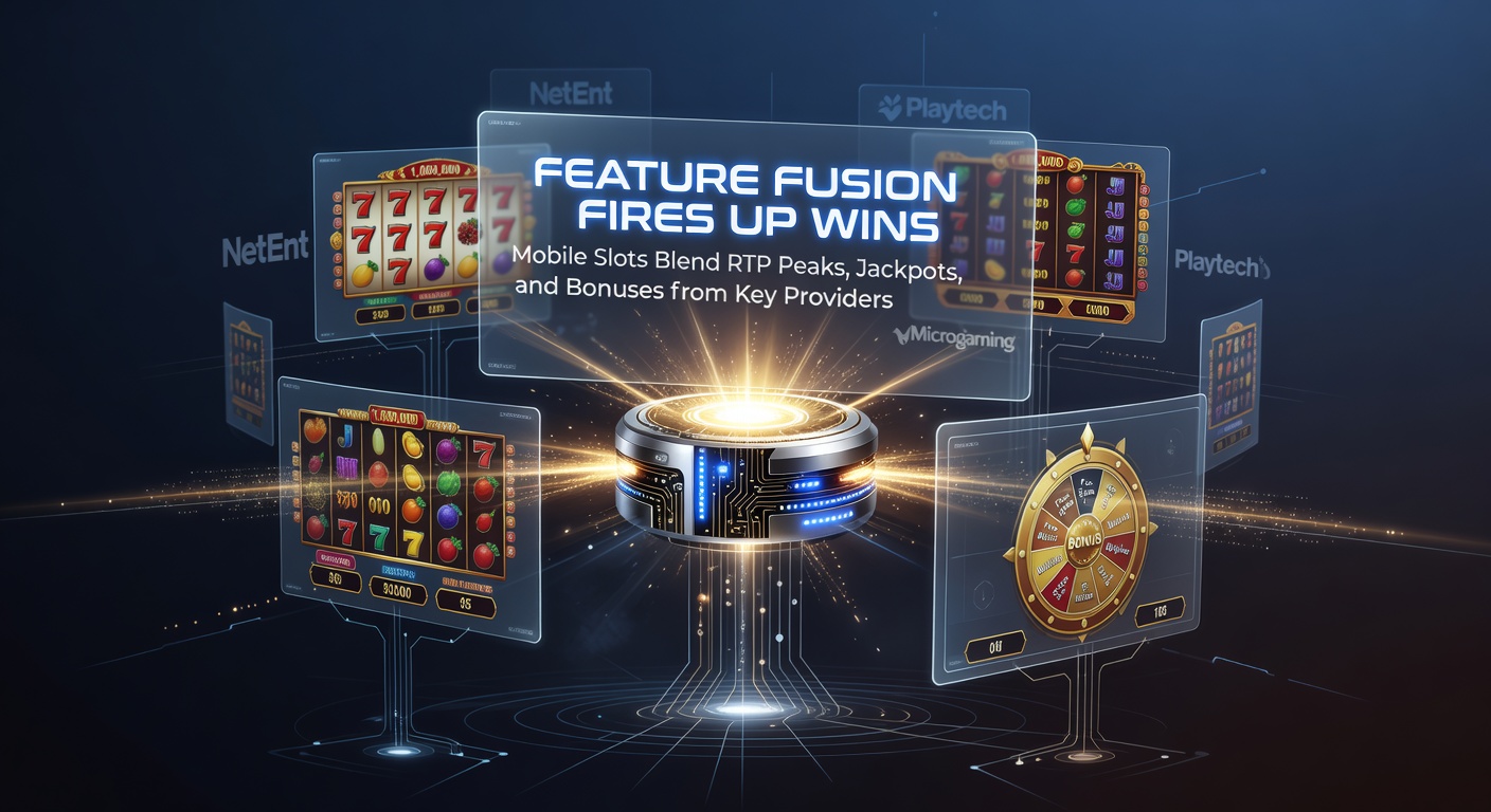 Close-up of a mobile slot fusion interface displaying jackpot progression bars, spinning bonus reels, and RTP percentage overlays amid explosive win animations