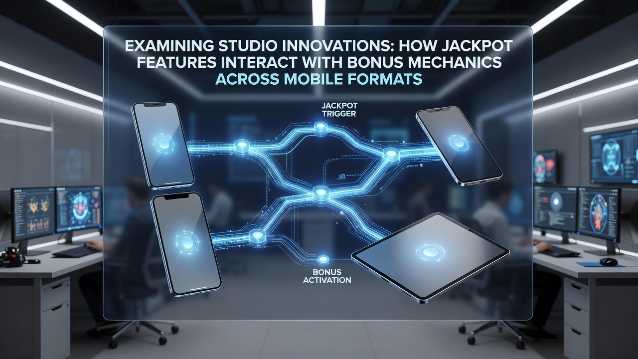 Studio innovations in mobile slot jackpot and bonus mechanics