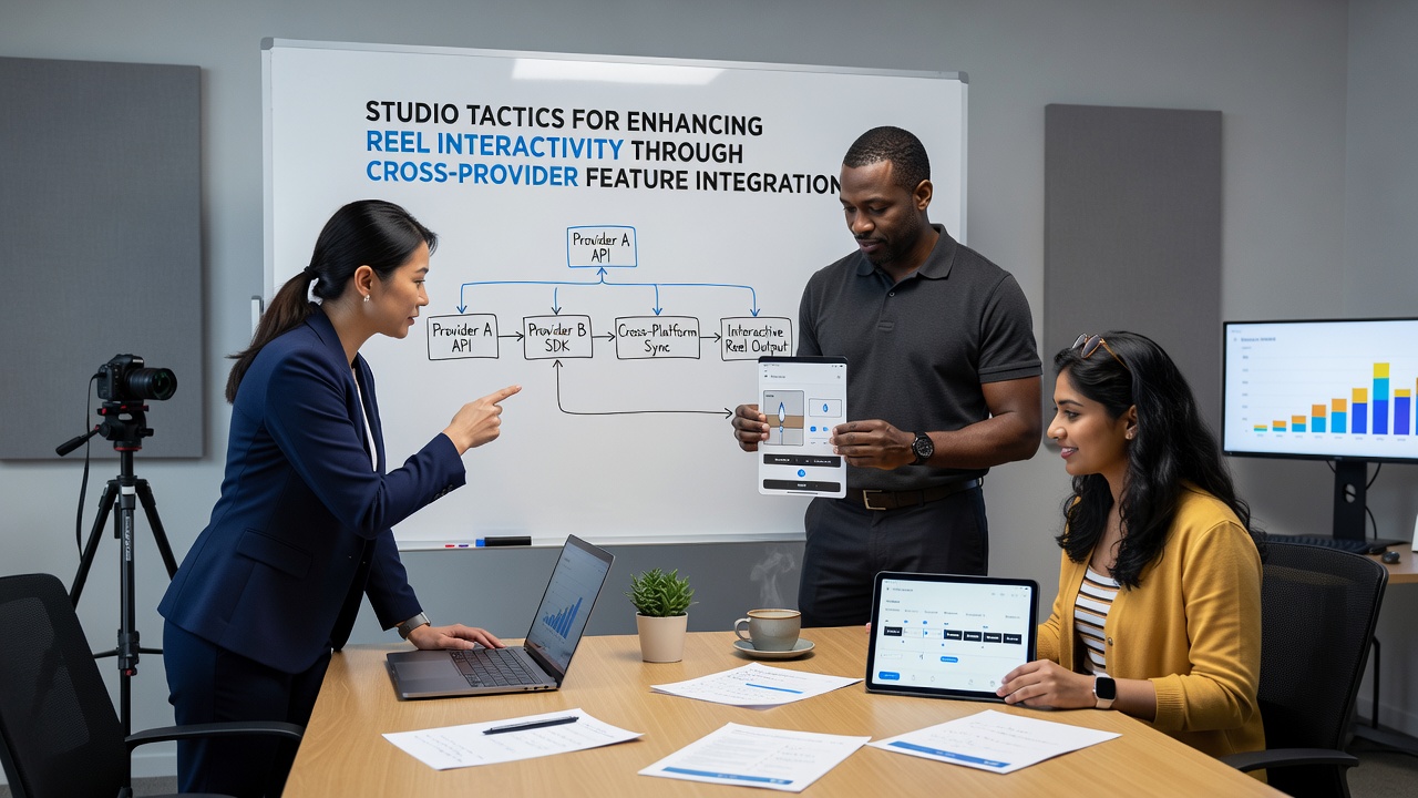 Close-up of interactive reel interface demonstrating cross-provider bonus features in action
